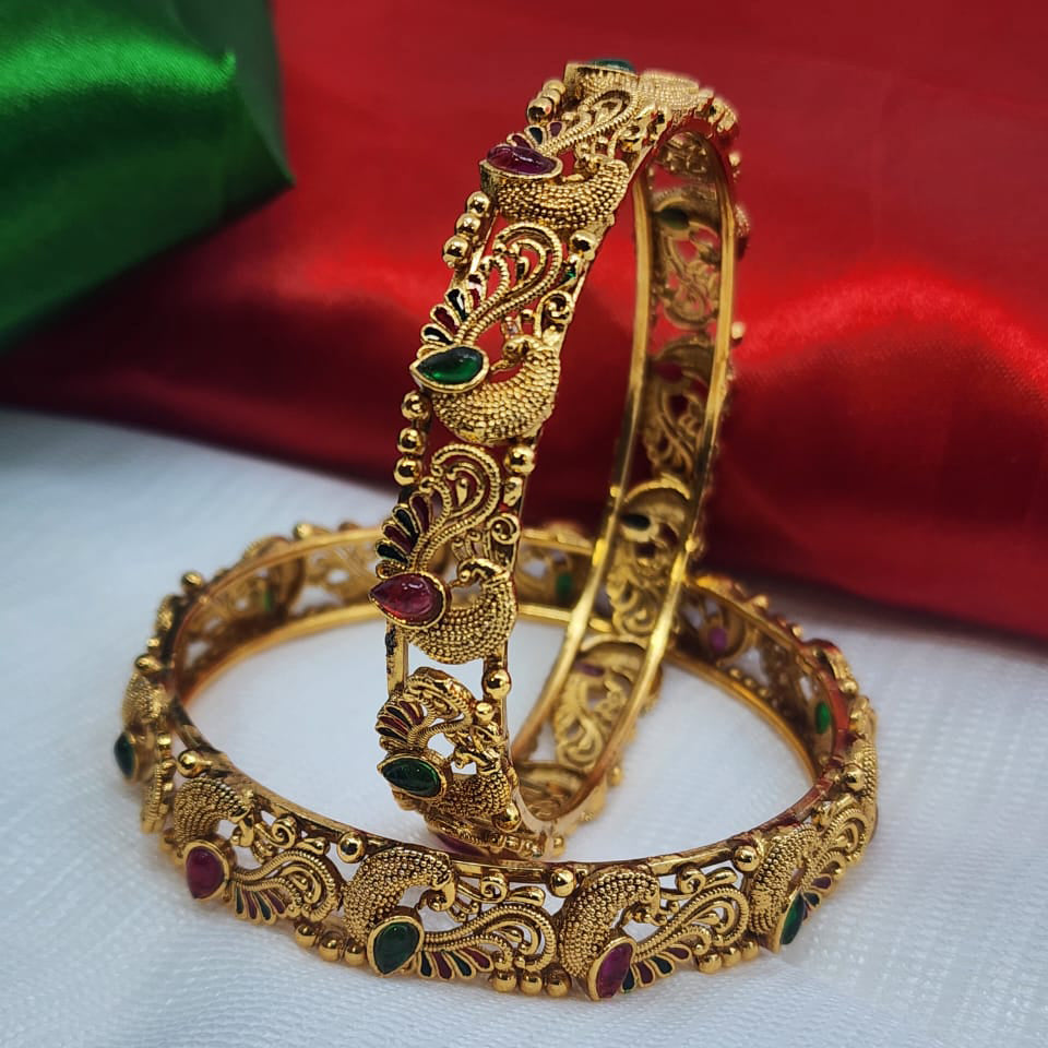 ROYAL PEACOCK BANGLES