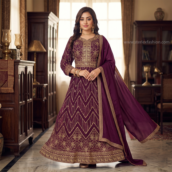 Ruhani Blossom Anarkali