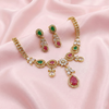 Ruhani Ruby Emerald Elegance Set