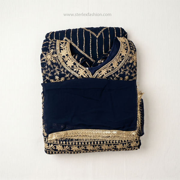 Noor Mahal Embroidered Gown