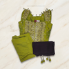 Olive Meher Sharara Set