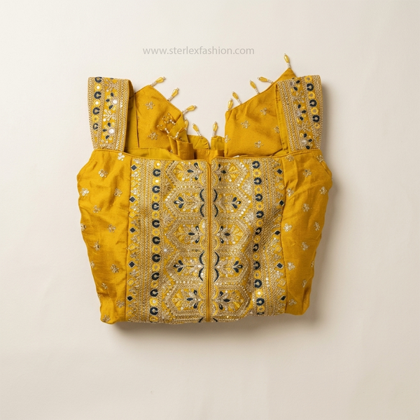 Mustard Meher Sharara Set