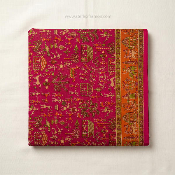 Varnika Heritage Kalamkari Saree