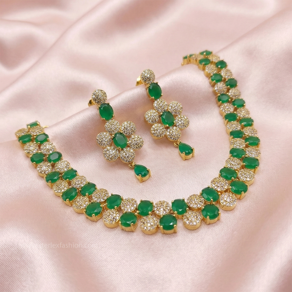 Floral Emerald Grace Set