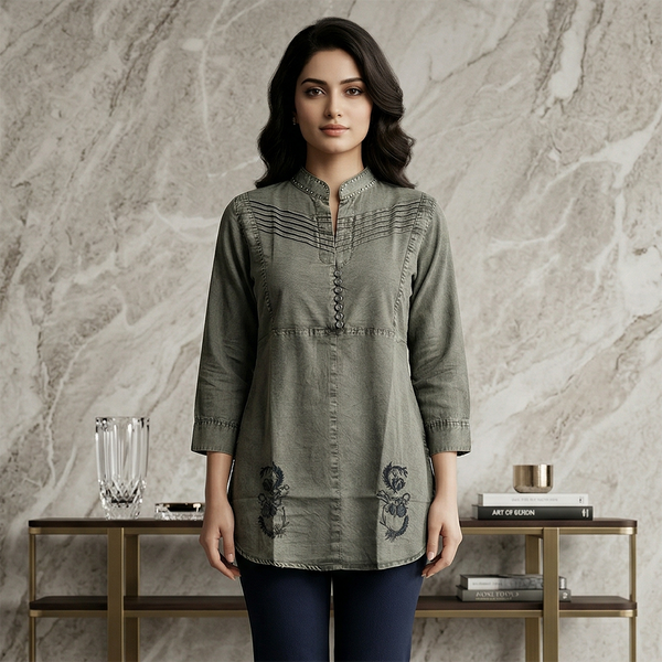 Elegance Straight Kurti