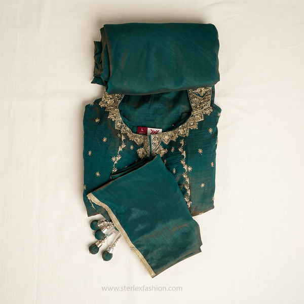 Zarmina Emerald Royale Lehenga Set