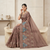 Noor Vastra Mocha Bloom Saree