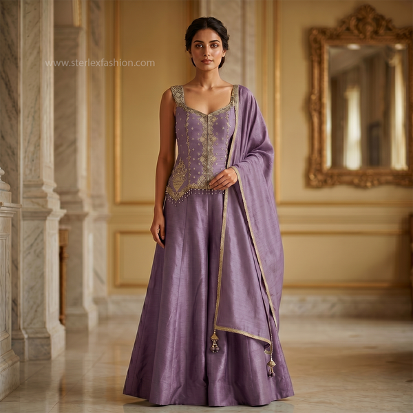 Zarmina Lavender Royale Lehenga Set