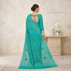 Noor Vastra Aqua Blossom Saree