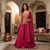 Zareen Fuchsia Heritage Palazzo Ensemble
