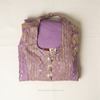 Zareen Lavender Heritage Palazzo Ensemble