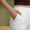 chic sage flared pants