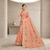 Noor Vastra Dusty Brown Bloom Saree