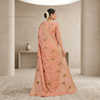 Noor Vastra Dusty Brown Bloom Saree