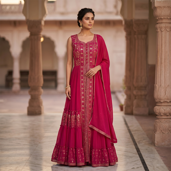 Gulnaar Royale Palazzo Set