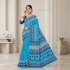Neelambara Azure Heritage Printed Saree