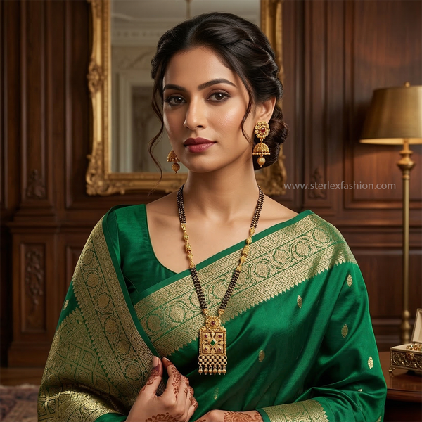 Royal Rangoli Mangalsutra Set