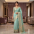 Aqua Rajsi Weave Saree