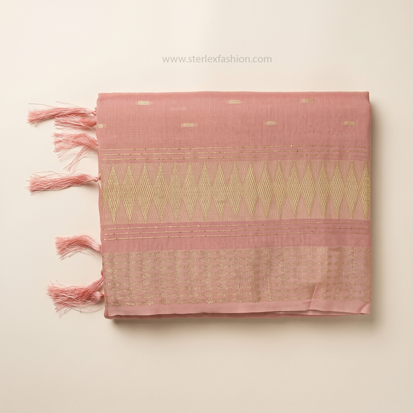 Rosewood Rajsi Weave Saree