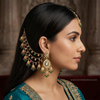 Nyra Kundan Ear chain