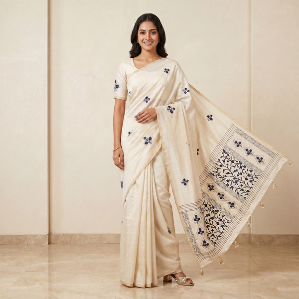 Mrinala Bloom Heritage Saree