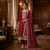 Crimson Royal Embroidered Suit Set