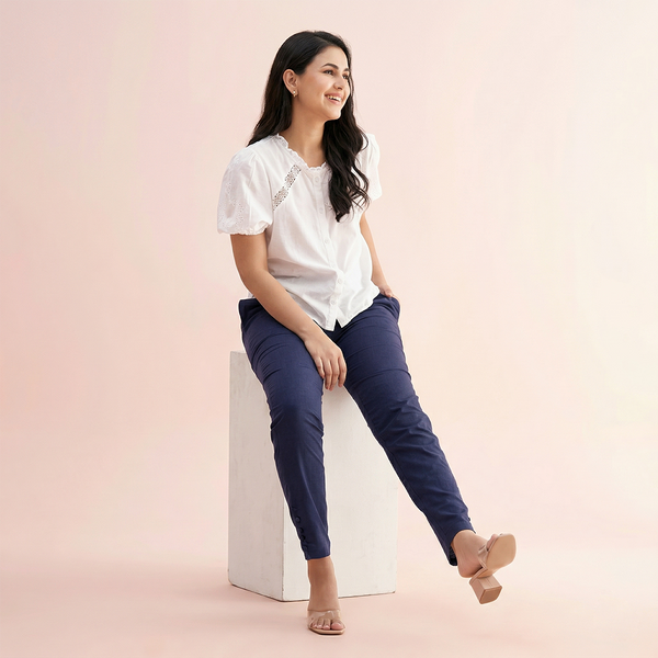 Straight-fit Pants