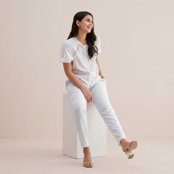 Straight-fit Pants