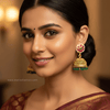Minakari Pushp Jhumka