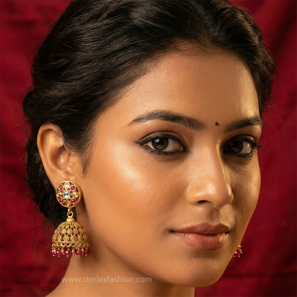 Navratna Noor Jhumka