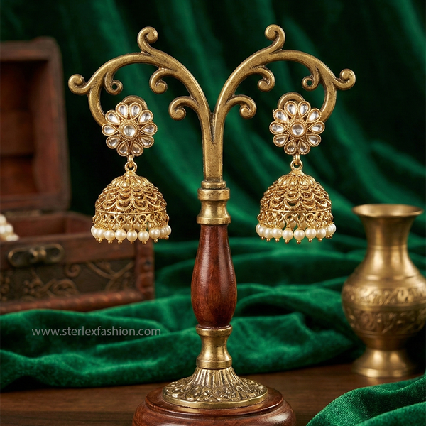 Vanika Heritage Jhumka.