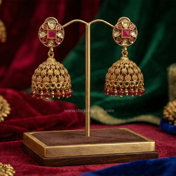 Rajwada Ratna Jhumka.