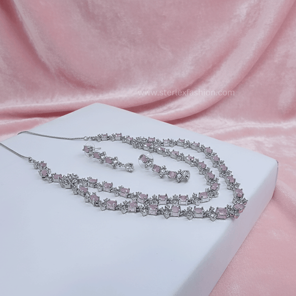 Royal Amara AD Necklace Set