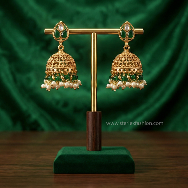 Chandrika Pearl Jhumka