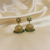 Rajvani Emerald Jhumka