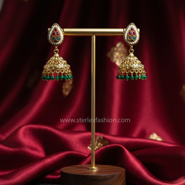 Ratna Teardrop Jhumki