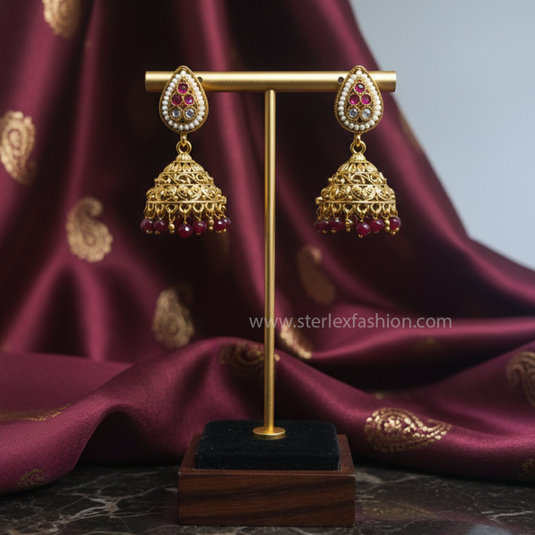 Ratna Teardrop Jhumki