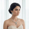 Moonlight Elegant AD Necklace Set