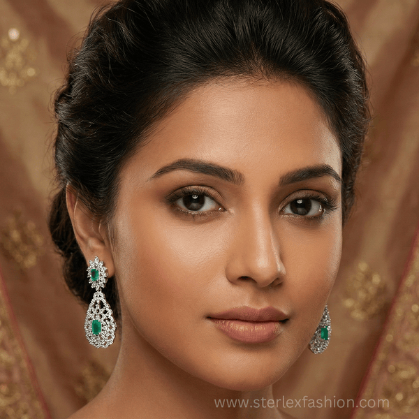 Mint Bloom Earrings