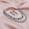 Twinkle Star Blue AD Necklace Set