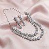 Twinkle Star white AD necklace