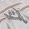 Raj Rupa Pink AD Necklace