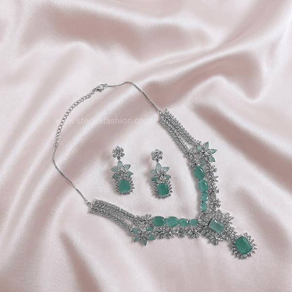 Raj Rupa Pista AD Necklace
