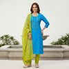 Floral Embroidered Dress Material