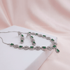 Elite Star Green AD Necklace
