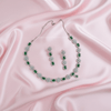 Elite Star Green AD Necklace