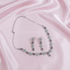 Elite Star Pink AD Necklace