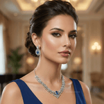 Azure Bloom AD Necklace Set