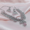 Pink Aura AD Necklace