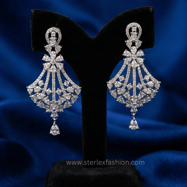 Ziya Silver Wing Earrings